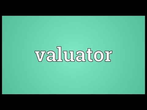 Header of valuator