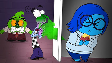 Inside out 2 Animation | Test IQ for Disguts, Sadness! Help Joy recognize drinks