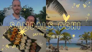 Sandals Ochi | Day 5 | Couples Massage on the Dock & Back to Sandals Dunns River for Dinner!