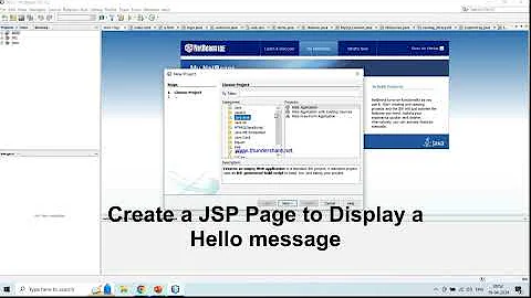 How to create a Java Server Page (JSP) using NetBeans