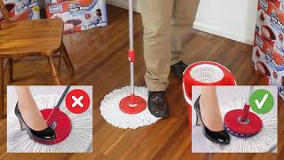 White Magic Spin Mop - How to Attach and Detach