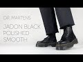 Dr Martens Jadon Black Polished Smooth