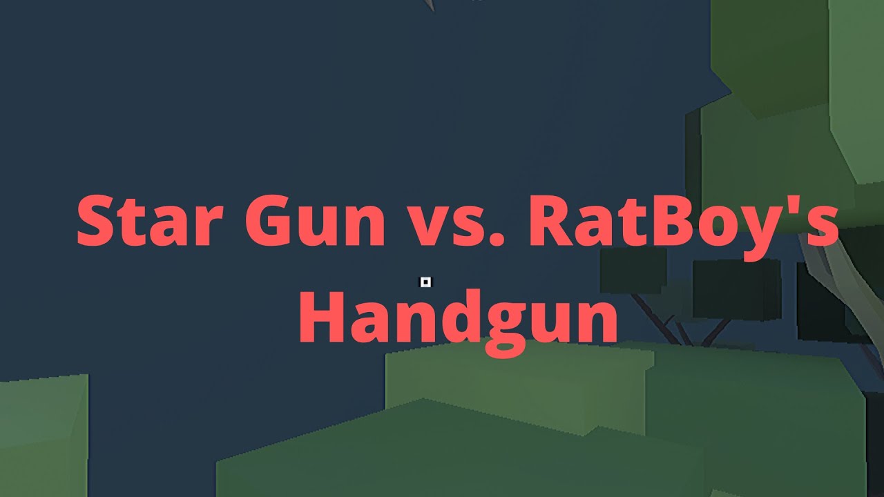 Roblox Fantastic Frontier I Ratboy S Handgun Vs Frontier Stargun