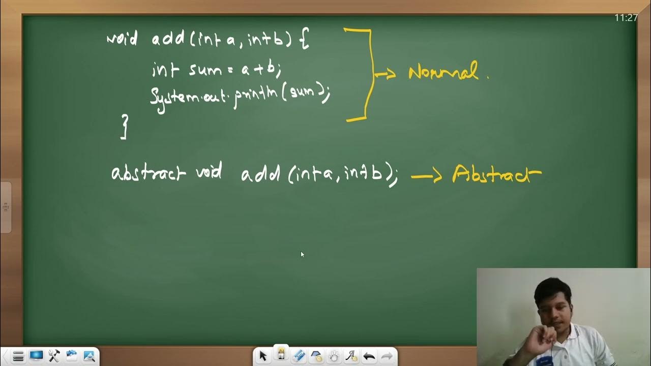 Abstraction in Java | OOP in Java | MSC VIT-AP - YouTube