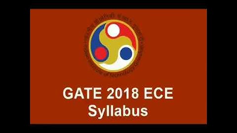gate syllabus for electronics and communication engineering 2018