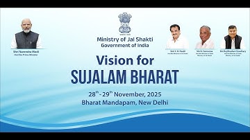 Departmental Summit on "Vision for Sujalam Bharat" 28th & 29th Novermber, 2025