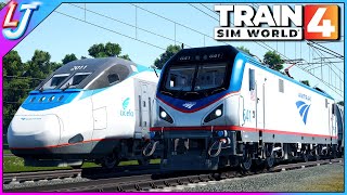 Train Sim World 4 - American Amtrak Speed Test!