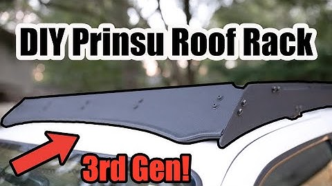 How to Build a Prinsu Roof Rack for 3rd Gen 4Runner!