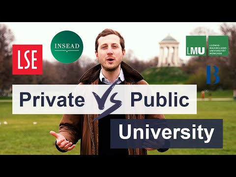 Private vs. Public University - What is the best business school?