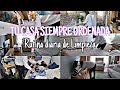 LIMPIEZA DIARIA - SIGUE ESTA RUTINA y SIEMPRE TENDRAS LA CASA 🏡  LIMPIA Y RECOGIDA//MOTIVACION