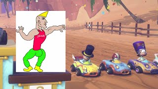 Entrenamiento Garfield Kart Pa Sacarles La Ctm A Tus Amigos