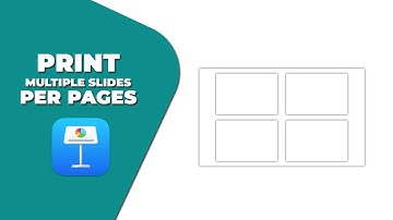 How to print multiple slides per page in Apple Keynote