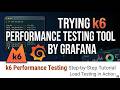 Trying k6 Performance Testing Tool - API Testing
