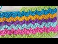 Basit Tığişi V Model Battaniye/ Easy V Stitch Blanket