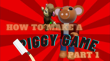 How to make a game like piggy part 1 LIVE!