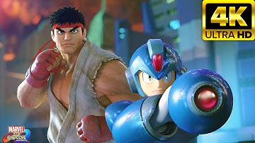 AVENGERS Vs Ryu, Chun-Li, Mega Man X, Zero, Dante, Chris Redfield, Monster Hunter Fight Scene 4K