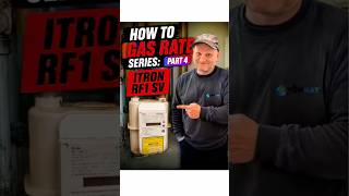 How to gas rate using an ITRON RF1 SV smart meter to gas safe TB122