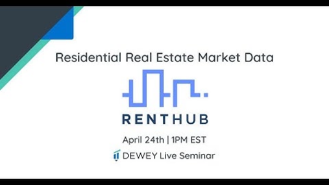 Dewey Seminar: RentHub for Academic Research