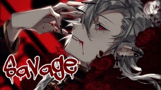 ✮Nightcore - Savage (Male version) Resimi