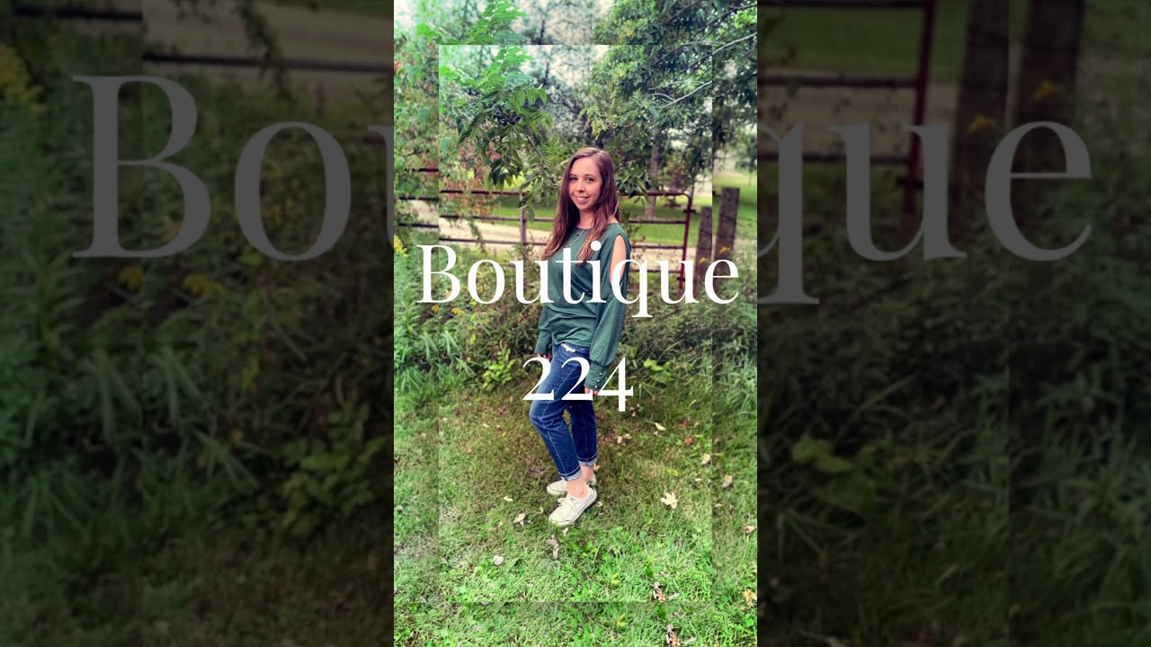 Green with envy? This top is peek-a-boo Chic! www.Boutique224.com