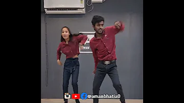 Dilbar dilber song dance cover #short #Amanbhatia #dance #love #bestcupple