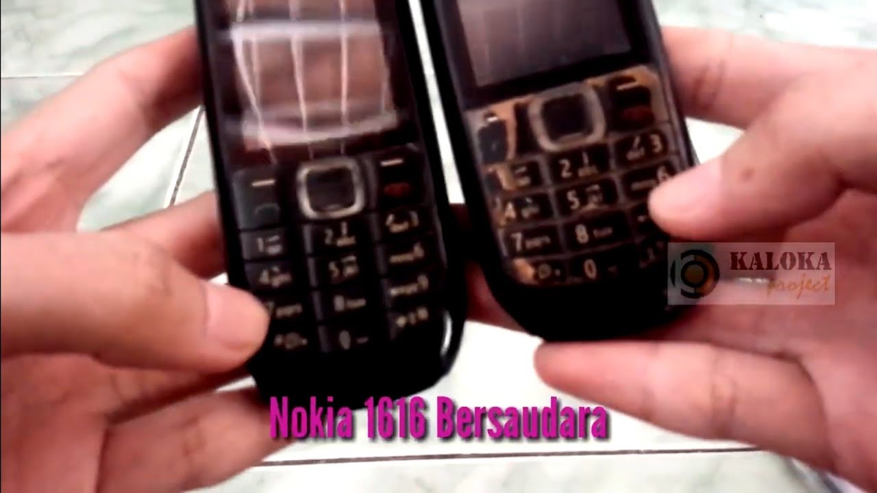 Ganti Casing dan Review Nokia 1616 Jadul - YouTube