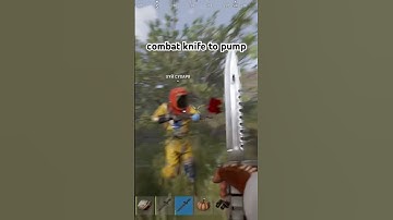 Got PUMP with KNIFE in Rust #rust #gaming #shorts #rustpvp #rustgame #playrust #rustupdate
