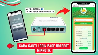 Cara Ganti Login Page Hotspot MikroTik Full Kustom! Tampilan Modern & Responsive 🔥 Cara Ganti Login Page Hotspot MikroTik Full Kustom! Tampilan Modern & Responsive 🔥