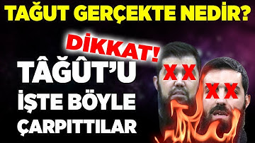 TAĞUT NEDİR? TAĞUT ÇARPITMASINI DEŞİFRE - EBU HANZALA & EBU HARİS | GENÇ HOCA