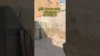 Take mid doors control with this solo execute in Dust 2