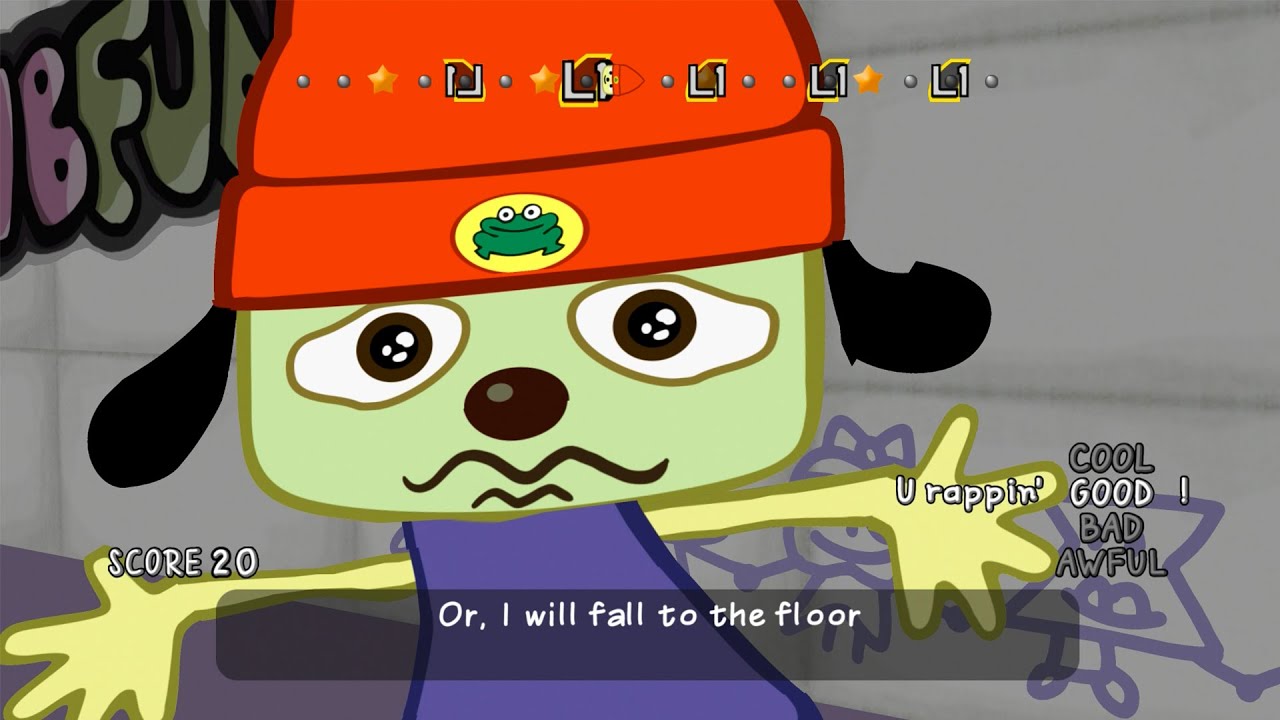 PaRappa the Rapper [PS4] ПОЛНОЕ прохождение