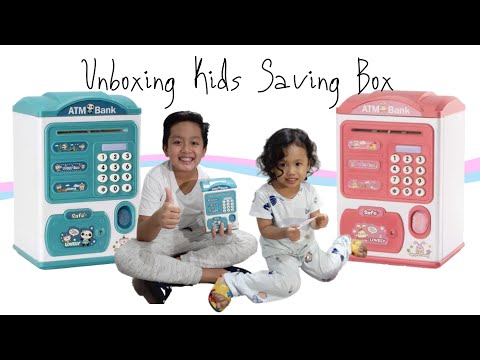 Unboxing Kids Saving Box | JannAbearmilestones Vlog #1