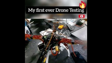 My first ever Drone Testing #drone #drones #dronevideo #testing #project #shorts #hackathon