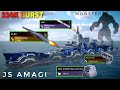 JS Amagi With KH-90 &amp; Deterrence 300 🔥 Best Anti-decoy Build 🔥- Modern Warships 