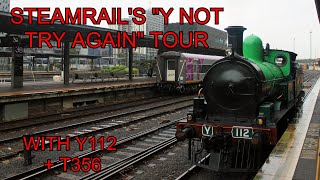 STEAM REUNITES WITH THE VICTORIAN MAINLINE! (Y112) | Steamrail's Y Not Try Again Tour