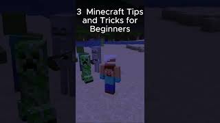 3 Minecraft Tricks for Beginners (JOKE- DO NOT DO)