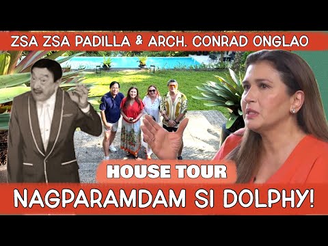 EXCLUSIVE TOUR SA CASA ESPERANZA NINA ZSA ZSA PADILLA AT ARCH. CONRAD ONGLAO