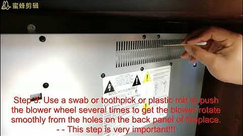 Troubleshoot for Fireplace Fault code E3