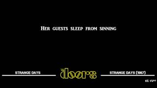 Lyrics for Strange Days - The Doors chords