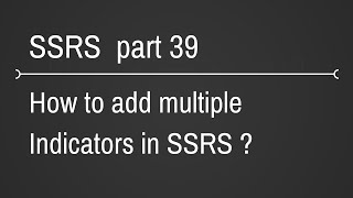 SSRS Multiple Indicators Part 39 Wealth