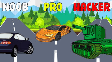 PinkerLab | Drive and Park NOOB vs PRO vs HACKER