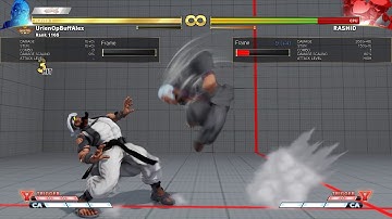 rashid chun rog headbutt loop after back throw