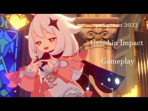 PS4 Pro In 2023 | Genshin Impact Gameplay | With Latest Updates