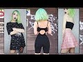 Try On Clothing Haul EDGY & CUTE | Evelina Forsell
