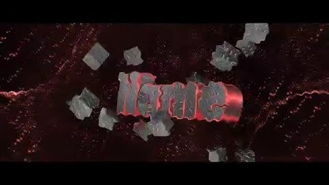 My First Intro (In Cinema 4d)