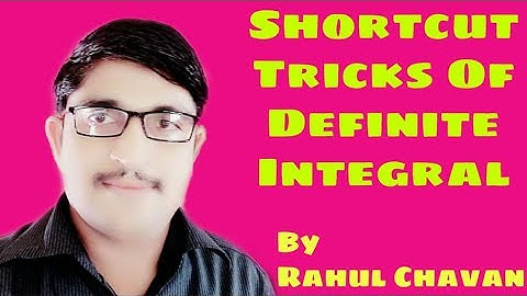 Shortcut Tricks Of Definite Integral