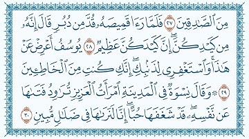 سورة يوسف 12  Yusufقاری برکت الله سلیم