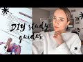 how to make nursing school study guides | study *EFFECTIVELY* in nursing school