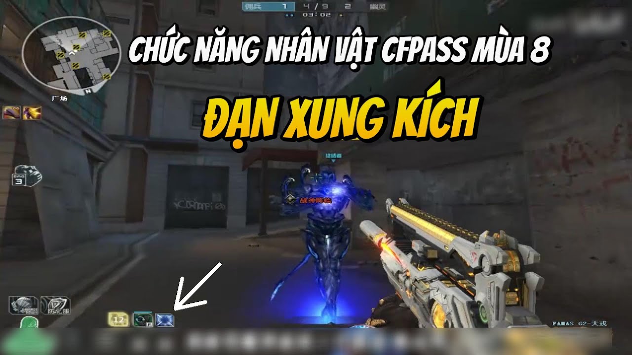 Review Chức Năng Đẩy Lùi Zombie Của Nhân Vật CF Pass Mùa 8