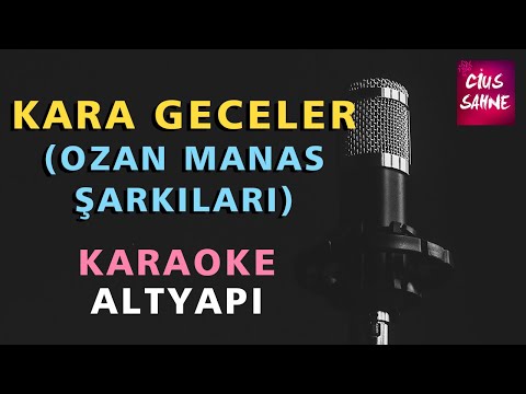 KARA GECELER Karaoke Altyapı Türküler - Do